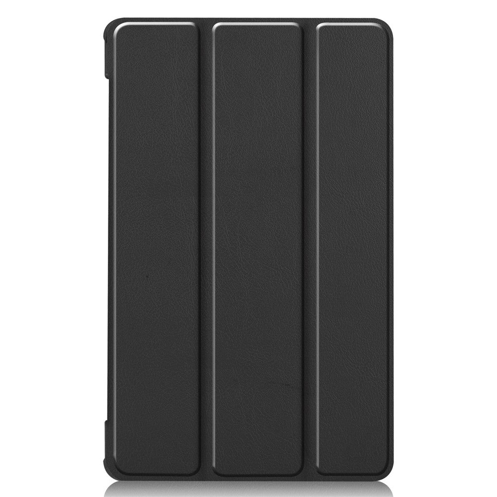 Stable Tri-fold Stand Stand Leather Tablet Covering Protection Case for Lenovo Tab M8 TB-8505X