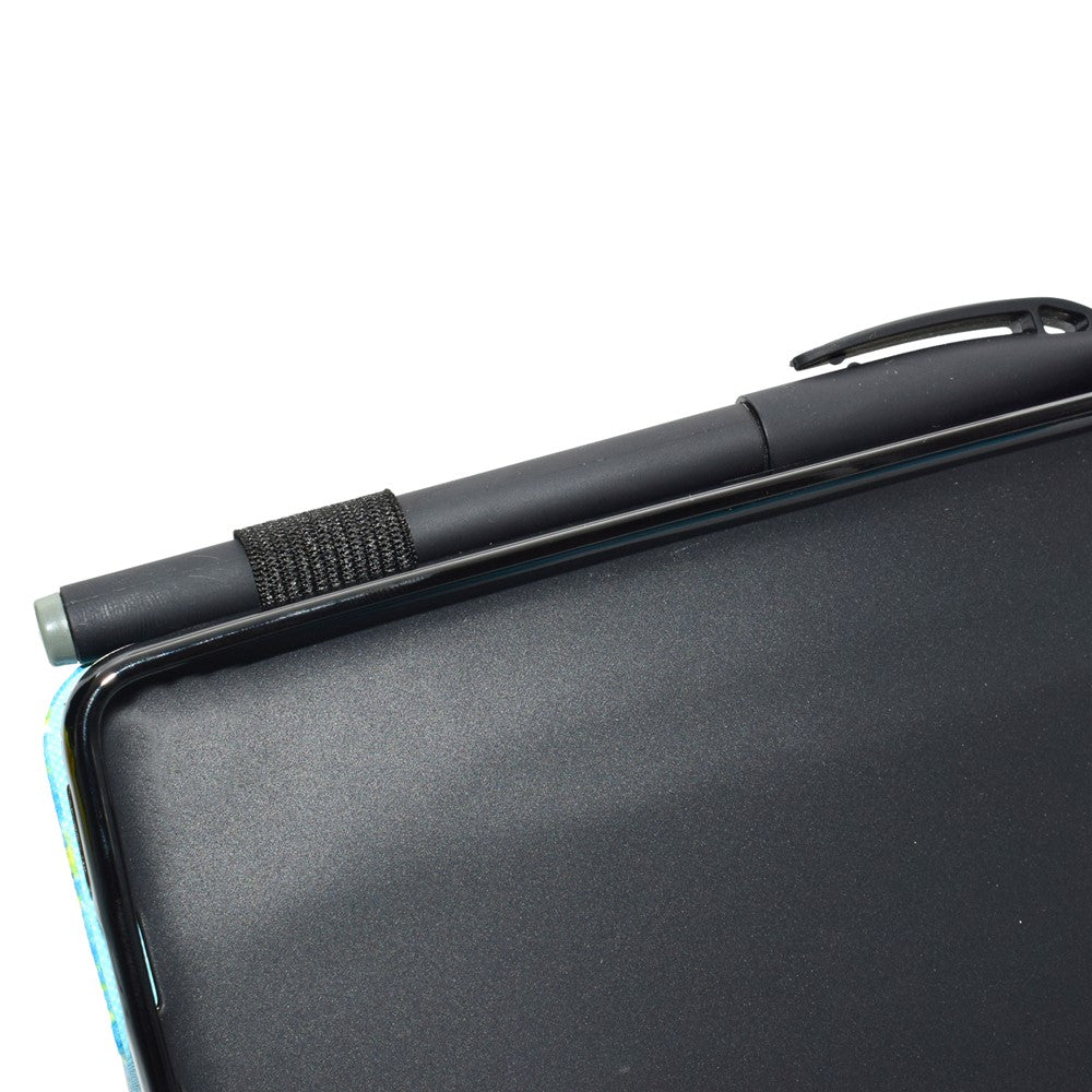 Mönstertryckt Läderkortsfodral till Surfplatta för Lenovo Tab M10 TB-X605F
