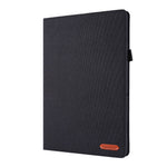 Tygstruktur Kortplatser Läderskyddande Fodral för Lenovo Tab M10 TB-X605F