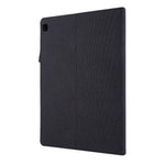 Tygstruktur Kortplatser Läderskyddande Fodral för Lenovo Tab M10 TB-X605F
