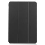 Litch Skin PU Leather Tri-fold Stand Shell for Lenovo Chromebook Duet Tablet Case