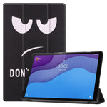 Dustproof Pattern Printing PU Leather Tri-fold Stand Tablet Case for Lenovo Tab M10 HD Gen 2 TB-X306F / TB-X306X