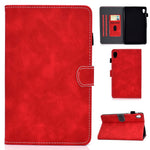 Microfiber Leather with Stand Case and Card Slots for Lenovo Tab M10 HD Gen 2 X306X