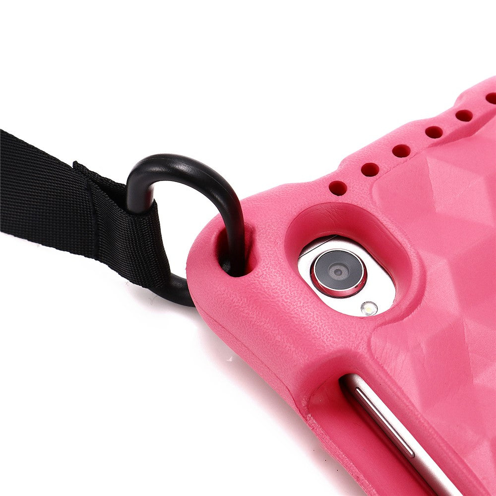 Stötdämpande EVA-surfplatta med rombmönster för Lenovo Tab M8
