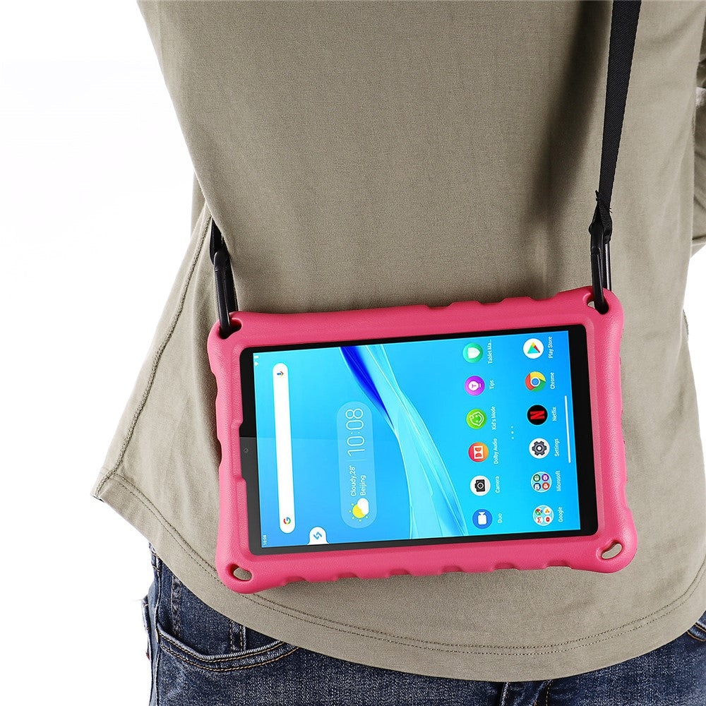Stötdämpande EVA-surfplatta med rombmönster för Lenovo Tab M8