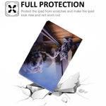 TPU + PU Leather Pattern Printing Card Holder Tablet Case for Lenovo Tab M10 HD Gen 2 X306X