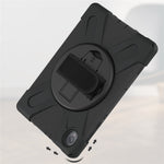 PC + Silicone Case with Kickstand Shoulder Strap for Lenovo Tab M10 Plus (2020) / K10 (2021) TB-X606F / 606X / X6C6F / X6C6X / X6C6NBF