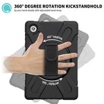 360° Swivel Kickstand  PC + Silicone Tablet Case Shell for Lenovo Tab M10 X306X