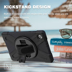 360° Swivel Kickstand  PC + Silicone Tablet Case Shell for Lenovo Tab M10 X306X