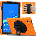 360° Swivel Kickstand  PC + Silicone Tablet Case Shell for Lenovo Tab M10 X306X