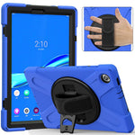 360° Swivel Kickstand  PC + Silicone Tablet Case Shell for Lenovo Tab M10 X306X