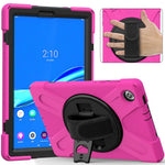360° Swivel Kickstand  PC + Silicone Tablet Case Shell for Lenovo Tab M10 X306X