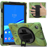 360° Swivel Kickstand  PC + Silicone Tablet Case Shell for Lenovo Tab M10 X306X