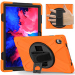 360° Rotary Kickstand Design PC + Silicone Tablet Case Shell for Lenovo Tab P11 TB-J606F / Tab P11 5G / Tab P11 Plus TB-J616