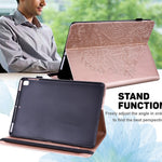 Imprinted Peafowl Flower Pattern Design Leather Tablet Wallet Stand Protective Shell for Lenovo Tab P11 TB-J606F / Tab P11 5G