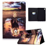 Shock-Proof Pattern Printing Leather Full Protection Tablet Case for Lenovo Tab M10 HD Gen 2 X306