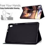 Shock-Proof Pattern Printing Leather Full Protection Tablet Case for Lenovo Tab M10 HD Gen 2 X306