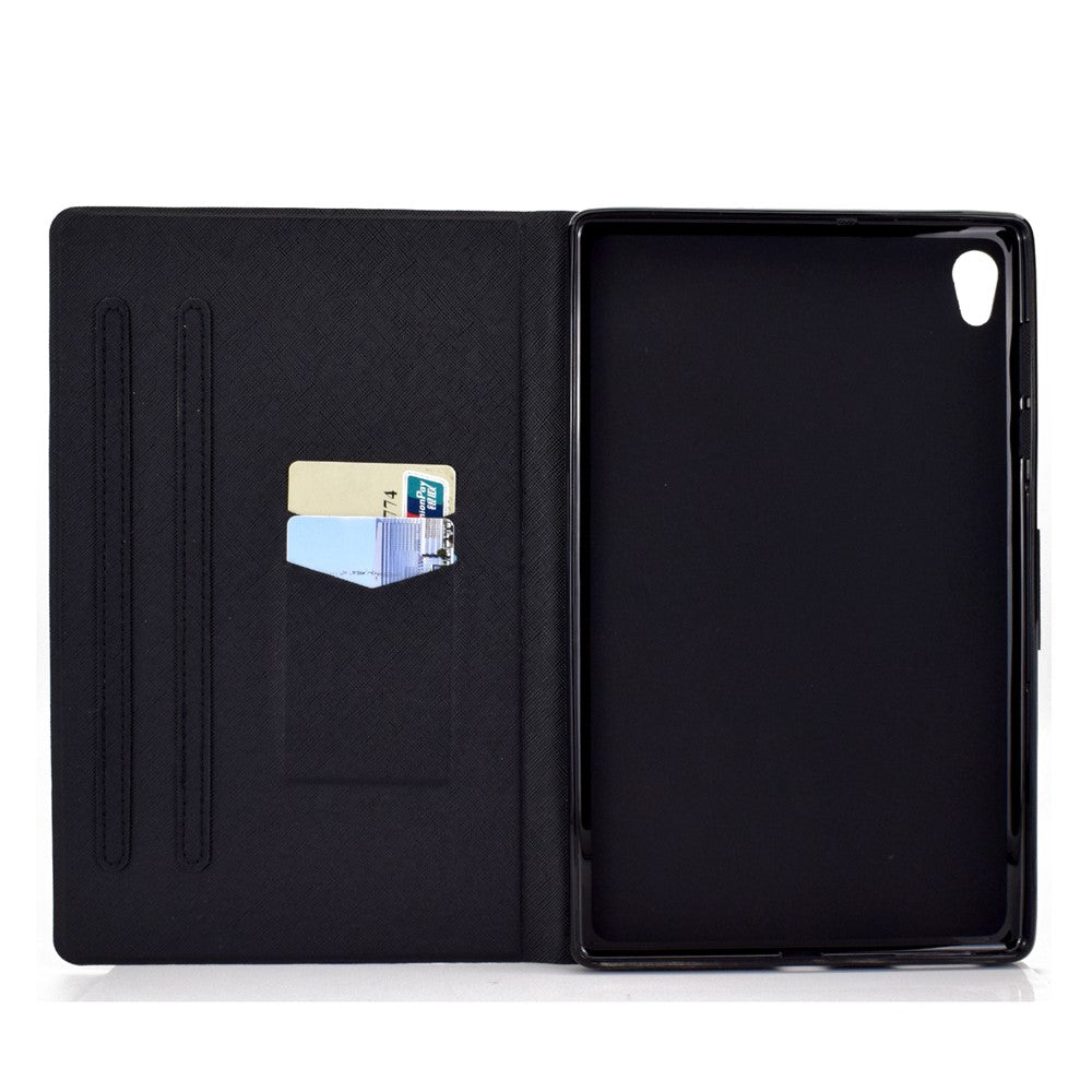 Shock-Proof Pattern Printing Leather Full Protection Tablet Case for Lenovo Tab M10 HD Gen 2 X306