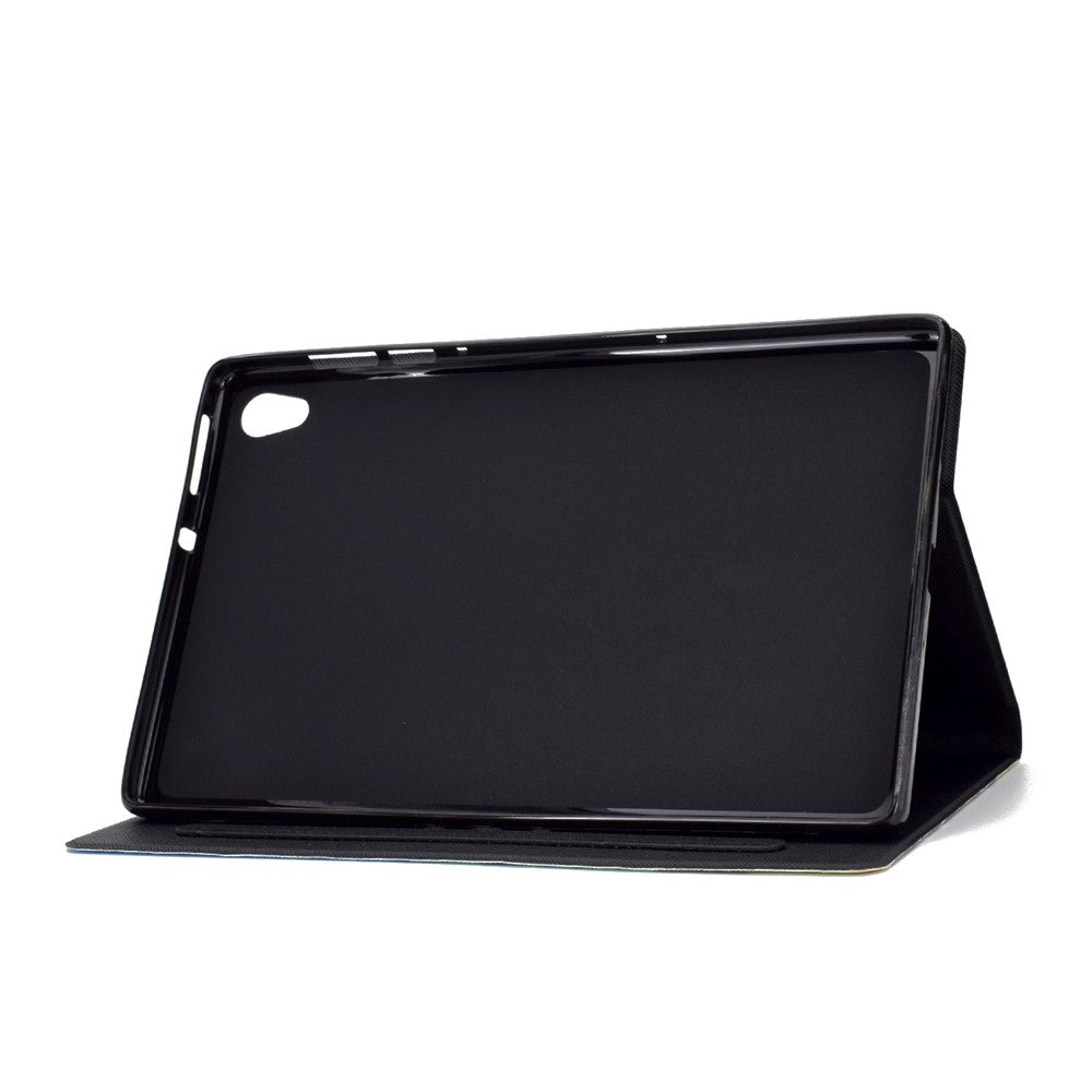 Shock-Proof Pattern Printing Leather Full Protection Tablet Case for Lenovo Tab M10 HD Gen 2 X306