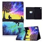 Shock-Proof Pattern Printing Leather Full Protection Tablet Case for Lenovo Tab M10 HD Gen 2 X306