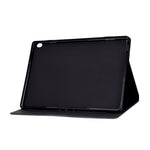 Mönstertryckdesign Läderskyddande, stötsäkert surfplattefodral för Lenovo Tab M10 TB-X605F