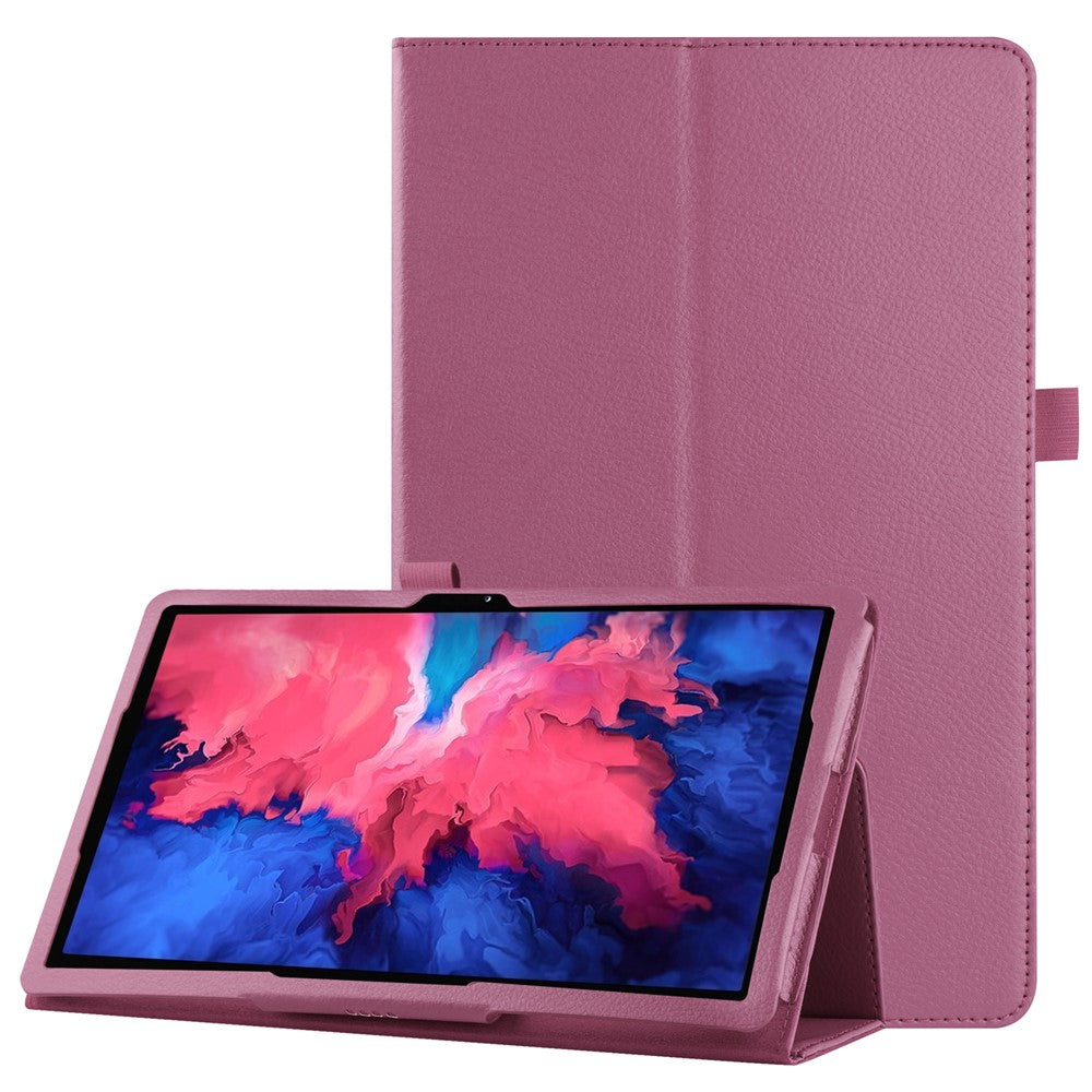 Litchi Texture Leather Tablet Case with Stand for Lenovo Tab P11 / P11 5G 11 inch TB-J606F / J606X