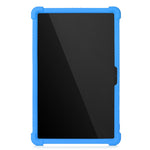 Flerfarvet silikoneetui med udtrækkeligt stativ, stødsikkert tabletetui til Lenovo Tab P11 / P11 5G 11 tommer TB-J606F / J606X
