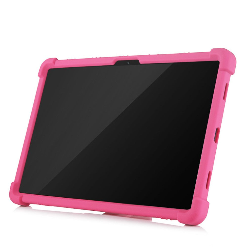 Flerfarvet silikoneetui med udtrækkeligt stativ, stødsikkert tabletetui til Lenovo Tab P11 / P11 5G 11 tommer TB-J606F / J606X