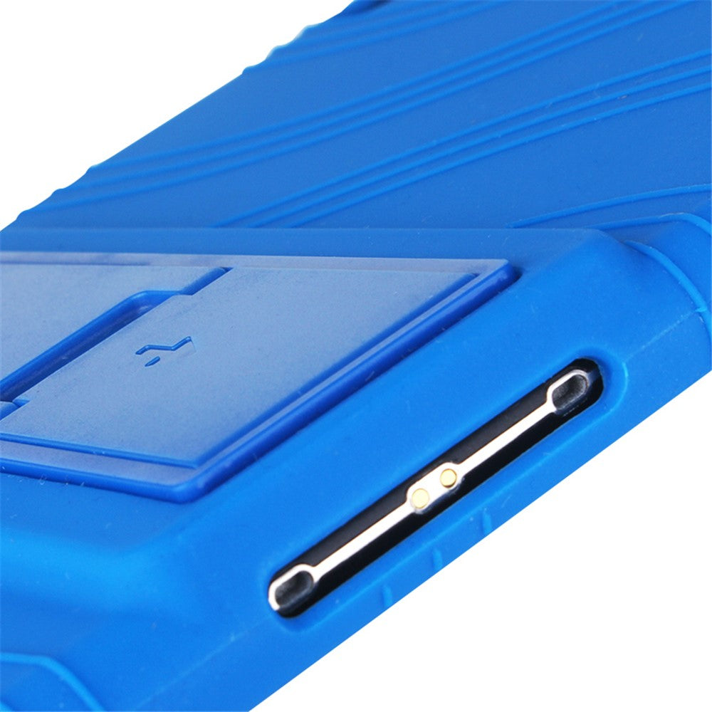 Slide-Out Kickstand Design Silicone Tablet Cover Case for Lenovo Tab M10 TB-X605F