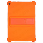 Slide-Out Kickstand Design Silicone Tablet Cover Case for Lenovo Tab M10 Plus X606