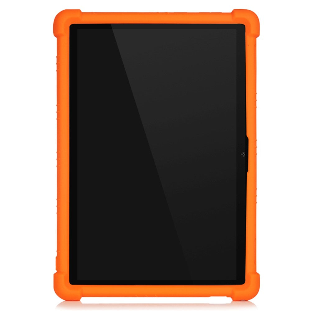 Slide-Out Kickstand Design Silicone Tablet Cover Case for Lenovo Tab M10 Plus X606
