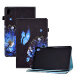 Pattern Printing Stand Cover Card Slots Protective Case with Elastic Band for Lenovo Tab M10 HD Gen 2