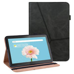 Flerfärgat, stötsäkert läderfodral till surfplatta med korthållare för Lenovo Tab M10 TB-X505L/TB-X505F/TB-X605L/TB-X605F / P10 TB-X705F/TB-X705L