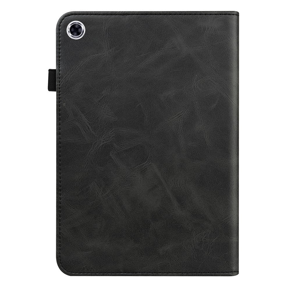 Plain Leather Tablet Cover with Card Holder and Foldable Stand for Lenovo Tab M10 HD Gen 2 X306X