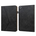 Plain Leather Tablet Cover with Card Holder and Foldable Stand for Lenovo Tab M10 HD Gen 2 X306X