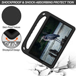 Stötsäkert, fallskyddande lätt EVA-skyddsfodral med stödhandtag för Lenovo Tab M10 HD Gen 2 / TB-X306F / TB-X306X 10,1 tum