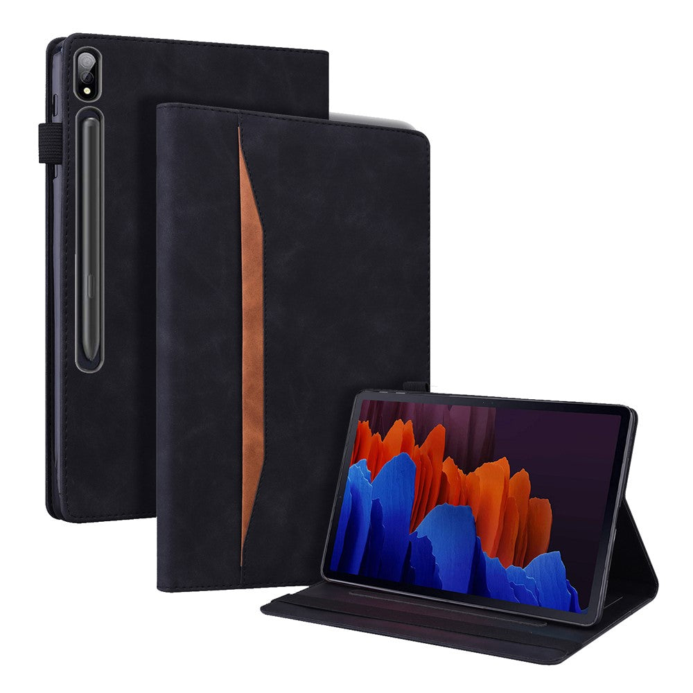 Shockproof Wallet Design Business Style PU Leather Flip Tablet Case with Stand for Lenovo Tab P12 Pro