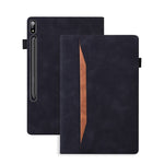 Shockproof Wallet Design Business Style PU Leather Flip Tablet Case with Stand for Lenovo Tab P12 Pro