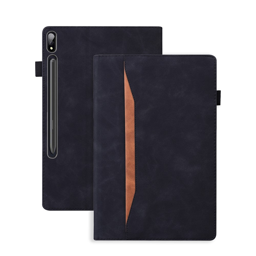 Shockproof Wallet Design Business Style PU Leather Flip Tablet Case with Stand for Lenovo Tab P12 Pro