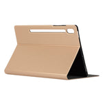 Stötsäkert PU-läder, stötsäkert folio-stativ, surfplattefodral med skydd för Lenovo Tab P12 Pro