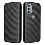 Ringrem med støttedesign, faldsikkert PU-læder, kulfibertekstur og kortslot til Motorola Moto G31/G41