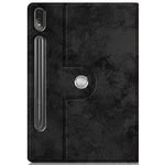 For Lenovo Tab P12 Pro 12.6 inch PU Leather Rotary Stand Tablet Case with Auto Wake/Sleep