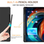 For Lenovo Tab P12 Pro 12.6 inch PU Leather Rotary Stand Tablet Case with Auto Wake/Sleep