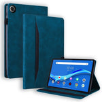 For Lenovo Tab M10 Plus (3rd Gen) 10.6 inch Tablet Case PU Leather Stand Wallet Elastic Drop-Proof Shell with Pencil Holder