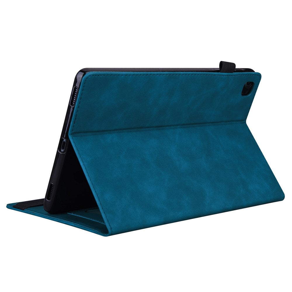 For Lenovo Tab M10 Plus (3rd Gen) 10.6 inch Tablet Case PU Leather Stand Wallet Elastic Drop-Proof Shell with Pencil Holder