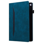 For Lenovo Tab M10 Plus (3rd Gen) 10.6 inch Tablet Case PU Leather Stand Wallet Elastic Drop-Proof Shell with Pencil Holder