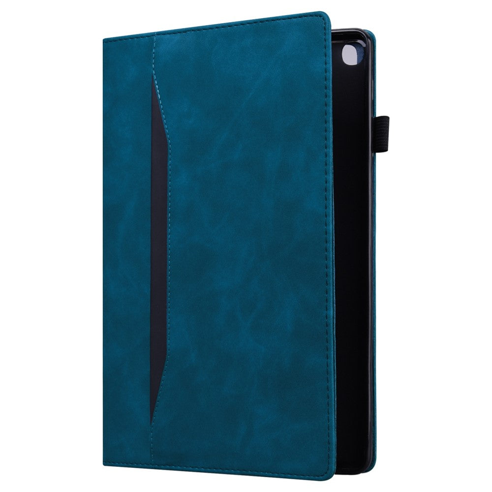 For Lenovo Tab M10 Plus (3rd Gen) 10.6 inch Tablet Case PU Leather Stand Wallet Elastic Drop-Proof Shell with Pencil Holder