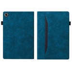 For Lenovo Tab M10 Plus (3rd Gen) 10.6 inch Tablet Case PU Leather Stand Wallet Elastic Drop-Proof Shell with Pencil Holder