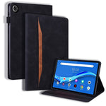 For Lenovo Tab M10 Plus (3rd Gen) 10.6 inch Tablet Case PU Leather Stand Wallet Elastic Drop-Proof Shell with Pencil Holder