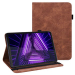 For Lenovo Tab M10 Plus (3rd Gen) / Xiaoxin Pad 2022 10.6 inch Flower Imprinting PU Leather Inner TPU Tablet Case Stand Wallet Cover